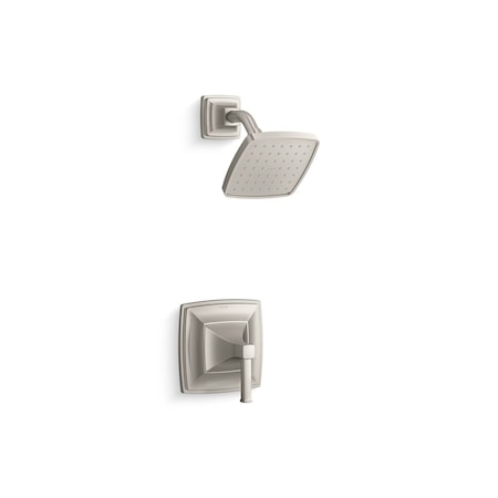 Kohler Riff Rite-Temp Shower Trim 1.75 GPM Vibrant Brushed Nickel K-TS27404-4G-BN